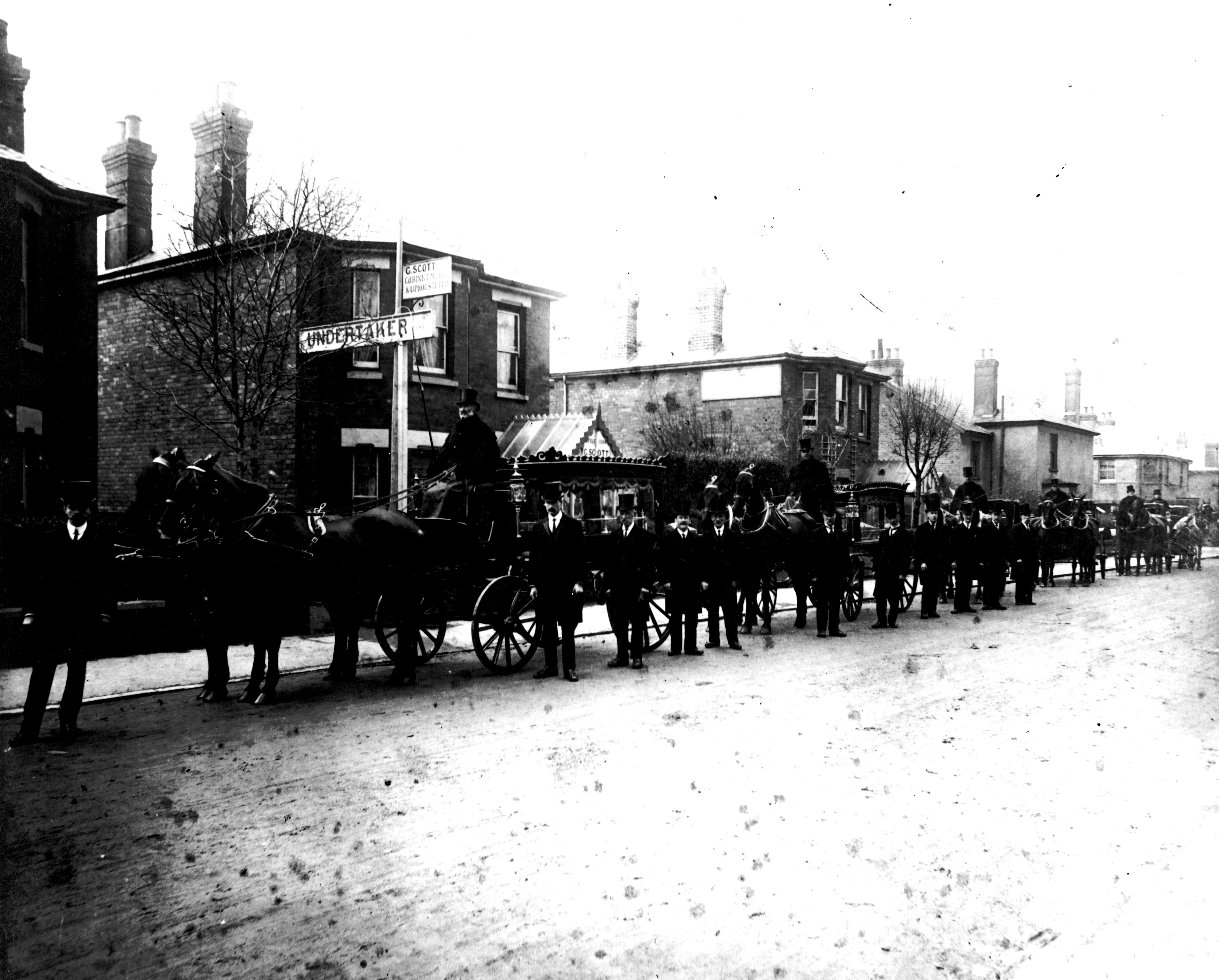 George Scott Funeral Directors - a historic image